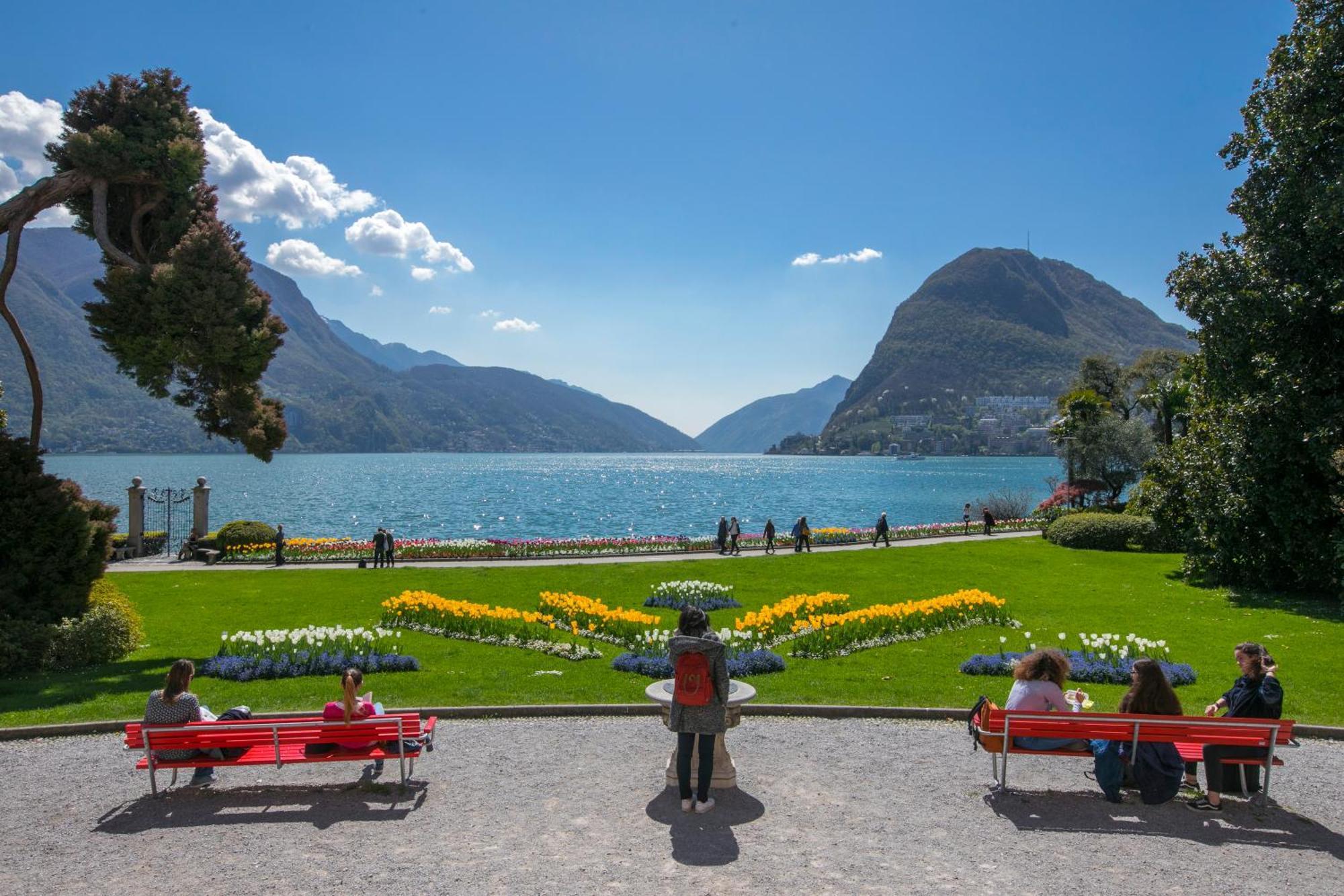 Novos Central Apartments Lugano Bagian luar foto