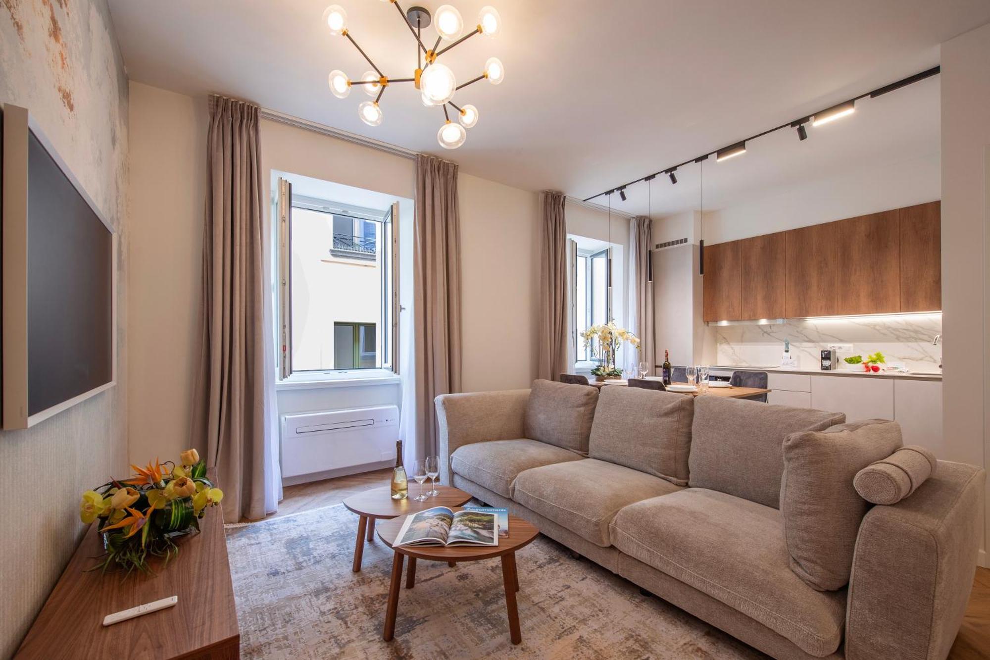 Novos Central Apartments Lugano Bagian luar foto